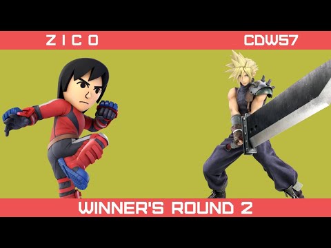 Z I C O (Mii Brawler) vs CDW57 (Cloud) - Flashback Fightclub [172]