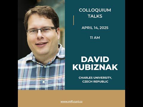 BHI Colloquium Talks | 04.14.2025 | David Kubiznak (Charles University, Czech Republic)