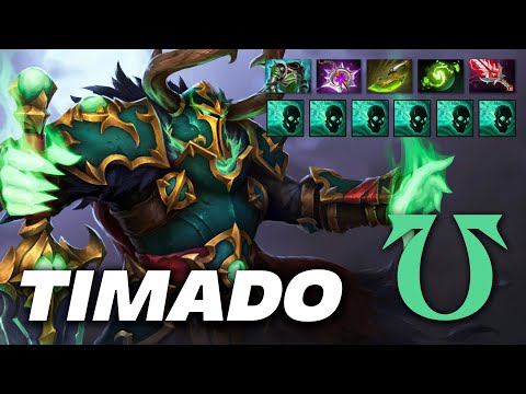 Timado Wraith King Hard Carry Skeleton - Dota 2 Pro Gameplay [Watch & Learn]