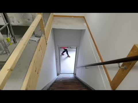 EN DEL av en numera riven VIND på SNÄCKEBACKSSKOLAN i RONNEBY - 2022-03-18 - Blekinge