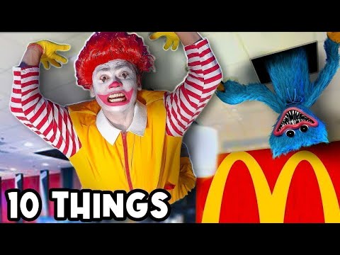10 THINGS NOT TO DO AT MCDONALDS