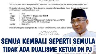 Download lagu DUALISME PIMPINAN PBNU TEGASKAN KEMBALI KE SEMULA SEPERTI DAHULU KALA mp3