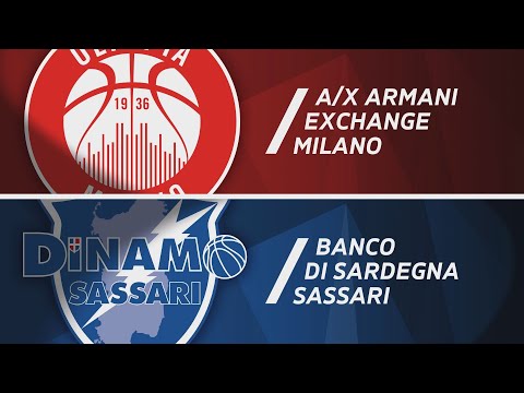 A|X Armani Exchange Milano - Banco di Sardegna Sassari