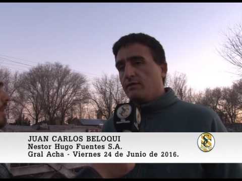 24-06-16 Nota Juan Carlos Beloqui - Nestor Hugo Fuentes S.A. - Gral. Acha.