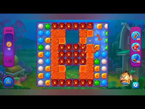 фишдом 2022  #  10866 уровень - прохождение без бустеров # Fishdom,   10866  level - no Boosters.