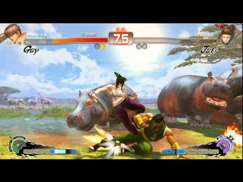 [SSFIVAE] Finest KO (Guy) Vs. ZMBKL (Juri-Abel) - 8-25-12