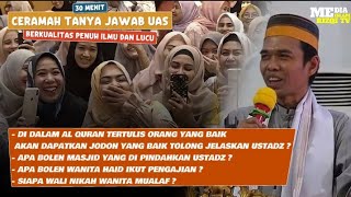 Download lagu TANYA JAWAB USTADZ ABDUL SOMAD‼️CERAMAH LUCU UAS PENUH ILMU 30 MENIT mp3