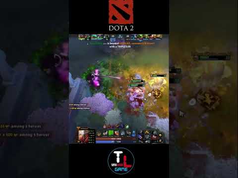 Dota 2 - Juggernaut closed a game with Rampage #shorts