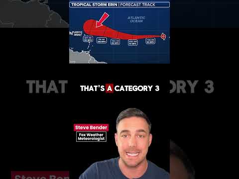 Latest Update On Tropical Storm Erin