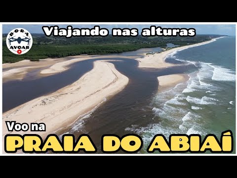 Passeio aéreo pela PRAIA DA BARRA DO ABIAÍ no município de Pitimbu na Paraíba