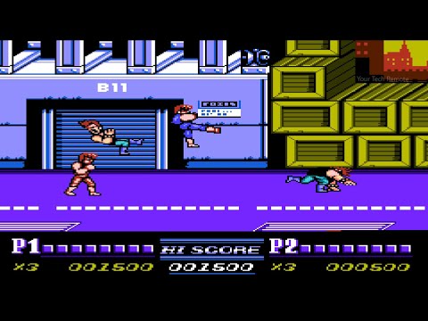 Double Dragon 2 The Revenge - Walkthrough - NES game