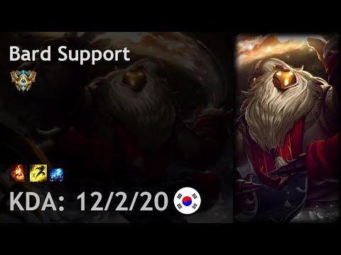 Bard Support vs Janna - KR Challenger Patch 7.17