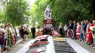 preview picture of video 'Семидесятая годовщина освобождения Беларуси. Паричи.'