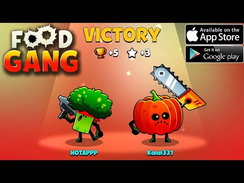 FOOD GANG Gameplay - iOS / Android