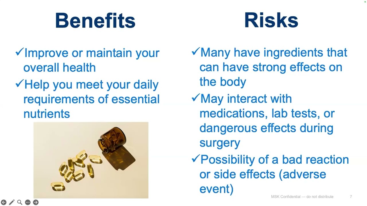The Truth About Cancer and Supplements