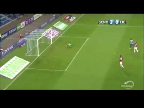 Herve Kage hits crazy crossbar against Lierse and makes it goal