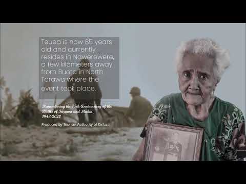 77th Anniversary - Battle of Tarawa & Makin (Butaritari), KIRIBATI