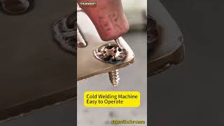 Cold Welding Machine | Bright &amp; Seamless Welds #welding #asmr #welder #craftsmanship #weld #diy