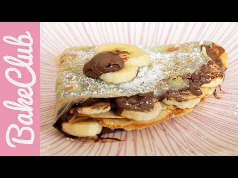 Pancakes with Nutella | BakeClub