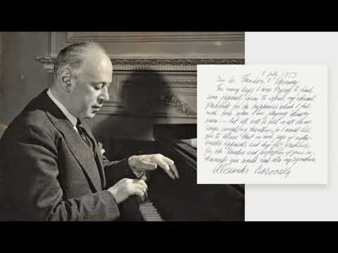 Alexander Borovsky plays the Liszt Transcendental Etudes