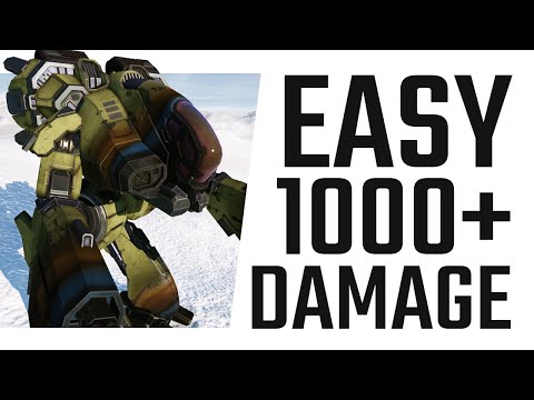 Easy 1000+ Damage - Scorch is SO good - Mechwarrior Online The Daily Dose #1150