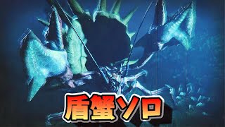 【モンハンサンブレイク】完全初見でダイミョウザザミをソロ討伐(上位装備)【モンハン】【実況】
