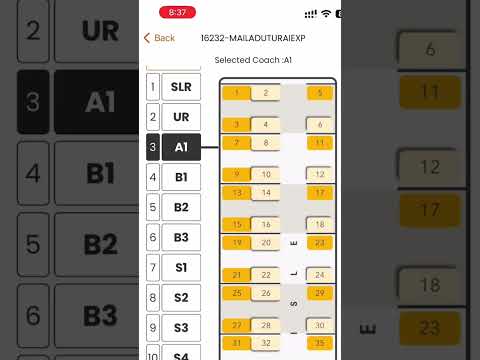 Find your Train 🚂 Coach position |  #indiantrain #india #trains #trainman #signintamizha