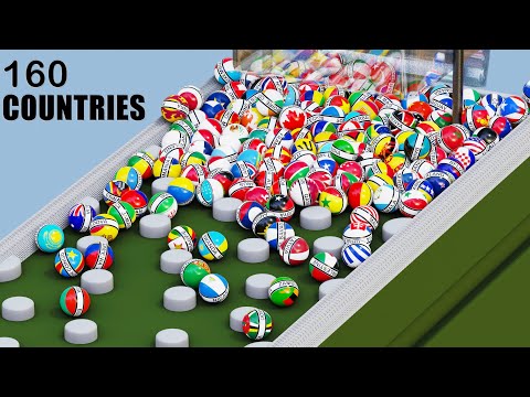 160 Countries, 159 Eliminations - Marble Race Elimination Tournament