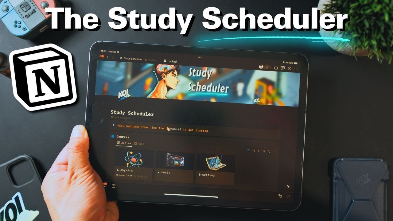 This Notion Template Will Make You an Academic Weapon | Full Set Up