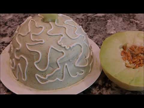 How to make Honeydew Melon Dome Cake
