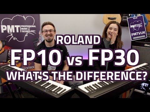 Roland FP10 vs FP30 Digital Pianos...What's The Difference?