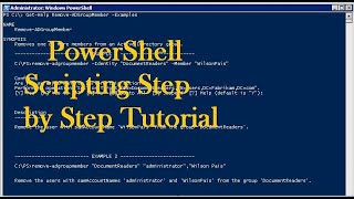 Getting AD Group membership details with PS Script in one click. #powershelltraining #powershell