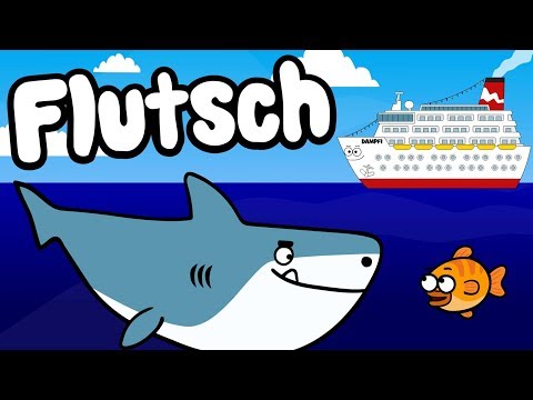 ♪ ♪ Kinderlied Kleiner Fisch - Flutsch der Fisch - Hurra Kinderlieder