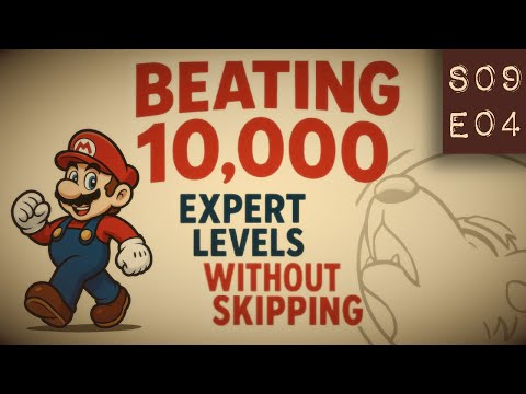 10,000 Expert NO SKIPS in Super Mario Maker 2 (S9E4 | 32 Clears, 38 Lives)