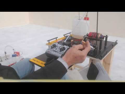 My RC King tech K55 4G turbine engine first 13 minute run.