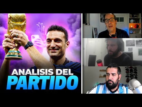 LA PALIZA TÁCTICA de ARGENTINA y SCALONI a FRANCIA para ser CAMPEONES del MUNDO 🏆
