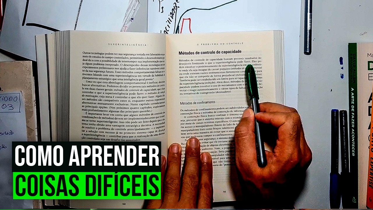 Como aprender coisas difíceis - Guia prático