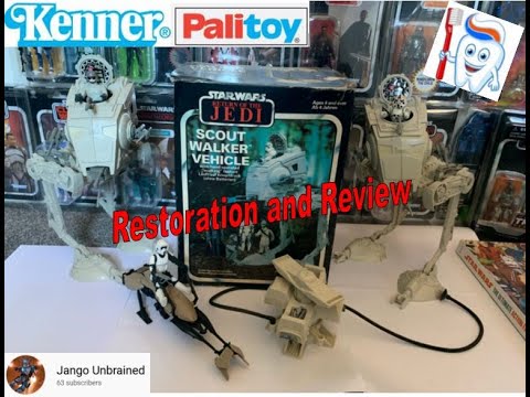 *Vintage Kenner/Palitoy 1983 Scout Walker Vehicle (AT-ST) Restoration Discussion/Review*