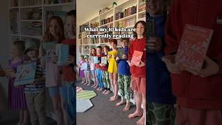 What my 10 kids are reading! 📚 #books #reading #largefamily #momof10