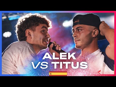 ALEK vs TITUS Final | Regional Barcelona Red Bull Batalla España 2023