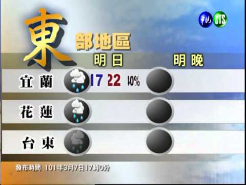 三月七日華視晚間新聞