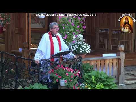Ks. Natanek - Uroczystość Zesłania Ducha Świętego A D 2019 cz.1