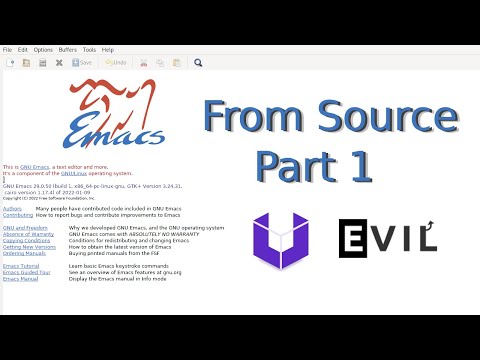 Emacs from Source Part 1: use-package and evil-mode
