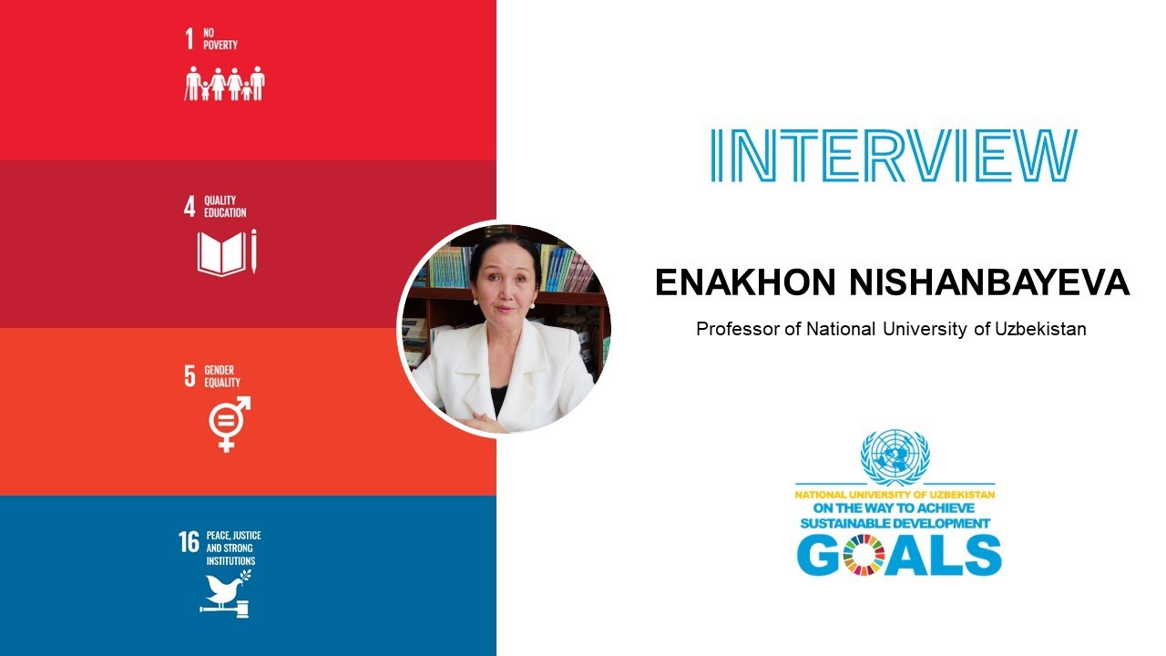 Enakhon Nishanbayeva - Opportunities created for women to study in STEM | SDG 5