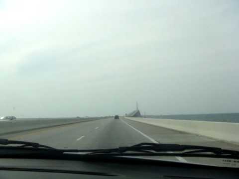 Driving over the Atlantic Ocean