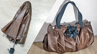 Как сделать для рыбалки из зонтика сумку