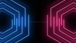 NEON LIGHTS BACKGROUND VIDEO EFFECT HD, Neon lights animation background, neon lights template