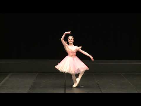 中２・中３部門　第２位　岸 琴音　オーロラのVa　第１４回YBC横浜バレエコンクール