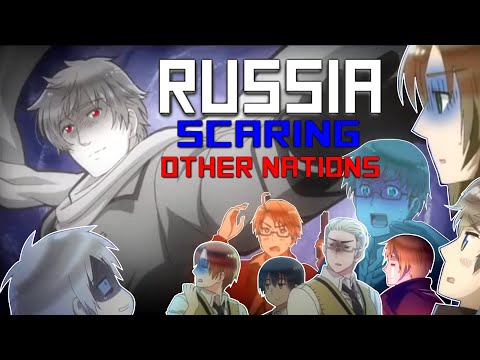 APH Russia Scaring Other Nations for Almost 3 Minutes - Hetalia: The Beautiful World