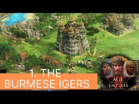 Age of Empires 2: Edição Definitiva - Ásia: Bayinnaung - 1. Os Tigres Birmaneses